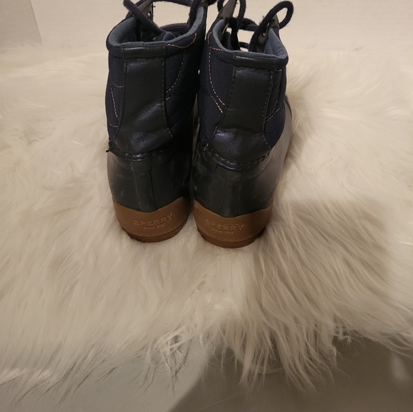 Sperry Rubber Boots Kids Size 2 - Picture 4 of 5